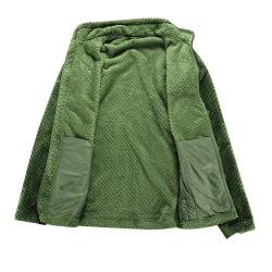 Alpine Pro LOMM pánská zelená hřejivá mikina