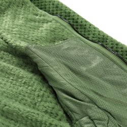 Alpine Pro LOMM pánská zelená hřejivá mikina