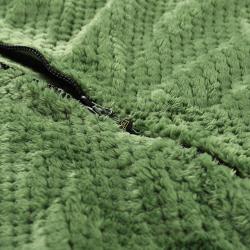 Alpine Pro LOMM pánská zelená hřejivá mikina