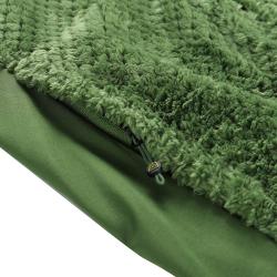 Alpine Pro LOMM pánská zelená hřejivá mikina