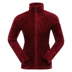 Alpine Pro LOMMA dámská hřejivá mikina RŮŽOVÁ / FIALOVÁ