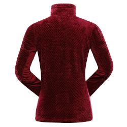 Alpine Pro LOMMA dámská hřejivá mikina RŮŽOVÁ / FIALOVÁ