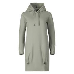 Alpine Pro LORRA dámské šedé bavlněné šaty