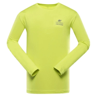 Alpine Pro LOUS pánské zelené rychleschnoucí triko Alpine Pro LOUS pánské zelené rychleschnoucí triko