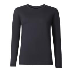 Alpine Pro LOUSA dámske čierne rýchloschnúce tričko