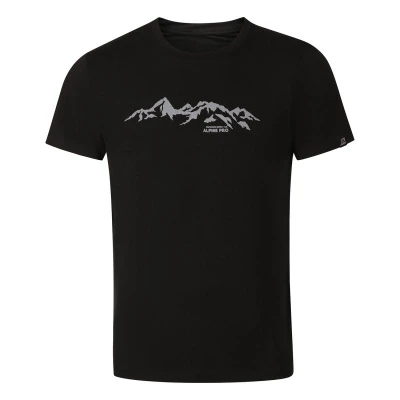 Alpine Pro LYOR pánské černé funkční triko Alpine Pro LYOR pánské černé funkční triko