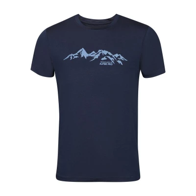 Alpine Pro LYOR pánské modré funkční triko Alpine Pro LYOR pánské modré funkční triko