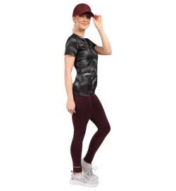 Alpine Pro MARDA dámské fialové rychleschnoucí legíny