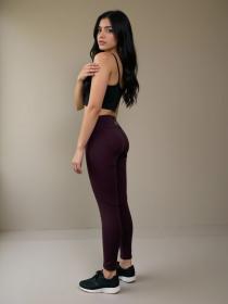 Alpine Pro MARDA dámské fialové rychleschnoucí legíny