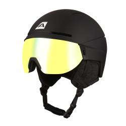 Alpine Pro MARGE čierna lyžiarska prilba so štítom