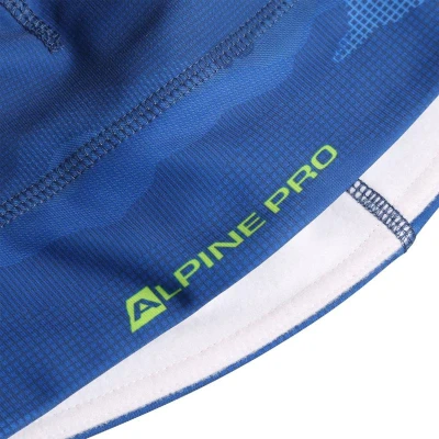 Alpine Pro MAROG bezešvá modrá funkční čepice