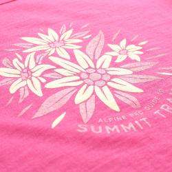 Alpine Pro MERENA dámské růžové triko z merino vlny