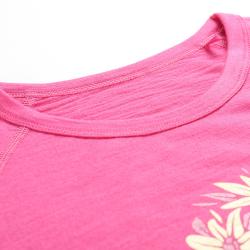 Alpine Pro MERENA dámské růžové triko z merino vlny