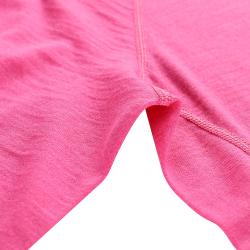 Alpine Pro MERENA dámské růžové triko z merino vlny