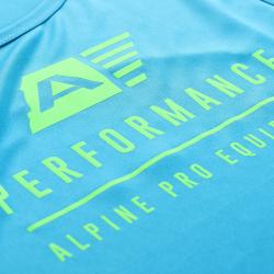 Alpine Pro MIXED pánské modré rychleschnoucí tílko