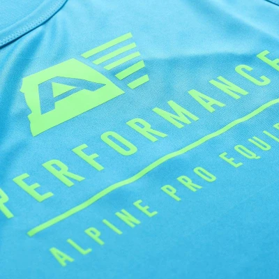 Alpine Pro MIXED pánské modré rychleschnoucí tílko