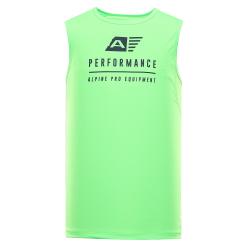 Alpine Pro MIXED pánske zelené rýchloschnúce tielko