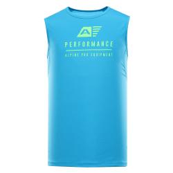 Alpine Pro MIXED pánské modré rychleschnoucí tílko