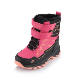 Alpine Pro MOCO dětská růžová zimní obuv s membránou ptx