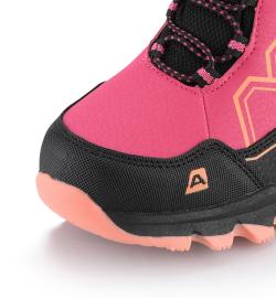 Alpine Pro MOCO dětská růžová zimní obuv s membránou ptx