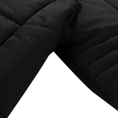 Alpine Pro MOLID MJCY556990 pánská černá bunda s membránou ptx zimní + šátek Kilpi