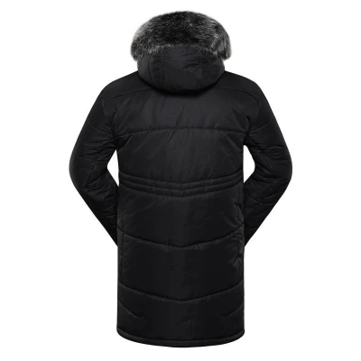 Alpine Pro MOLID MJCY556990 pánská černá bunda s membránou ptx zimní POUZE XS (VÝPRODEJ)