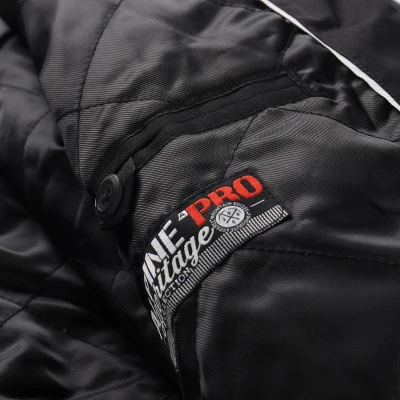 Alpine Pro MOLID MJCY556990 pánská černá bunda s membránou ptx zimní POUZE XS (VÝPRODEJ)