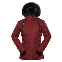 Alpine Pro MOLIDA dámská červená bunda s membránou ptx