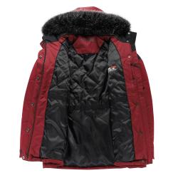 Alpine Pro MOLIDA dámská červená bunda s membránou ptx