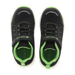 Alpine Pro MORELO dětská černá outdoorová obuv