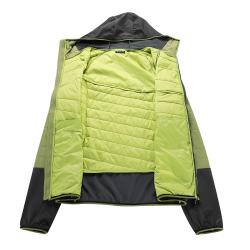 Alpine Pro MORGEN zelená pánská zateplená bunda s úpravou dwr