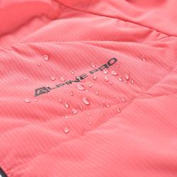 Alpine Pro MORGENA dámská červená outdoorová bunda