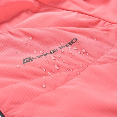 Alpine Pro MORGENA dámská červená outdoorová bunda