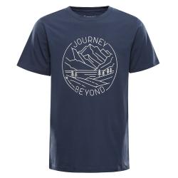 Alpine Pro MOROL pánské šedé bavlněné triko