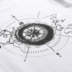 Alpine Pro MOROL pánské bílé bavlněné triko