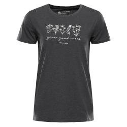 Alpine Pro MOROLA dámske sivé bavlnené tričko