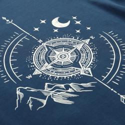 Alpine Pro MOROLA dámské modré bavlněné triko