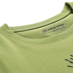 Alpine Pro MOROLA dámské zelené bavlněné triko