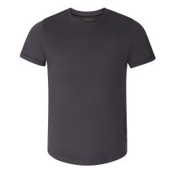 Alpine Pro MUDER pánske šedé bavlnené tričko