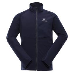 Alpine Pro MULT pánská modrá softshellová bunda s membránou