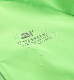 Alpine Pro MULT pánská zelená softshellová bunda s membránou