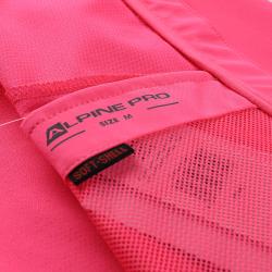 Alpine Pro MULTA dámská růžová softshellová bunda s membránou