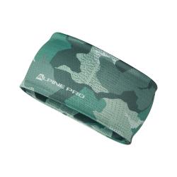 Alpine Pro MUSA 2 zelená športová rýchloschnúca čelenka