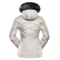 Alpine Pro NADDRA dámská šedá lyžařská bunda