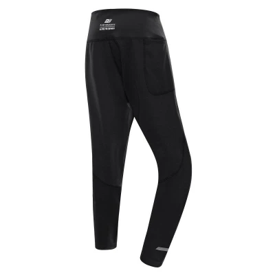 Alpine Pro NAWA dámske čierne rýchloschnúce 3/4 legíny