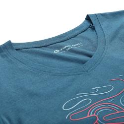 Alpine Pro NEGA 2 dámské modré rychleschnoucí triko