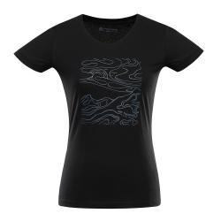 Alpine Pro NEGA 2 dámské černé rychleschnoucí triko Alpine Pro NEGA 2 dámské černé rychleschnoucí triko