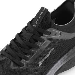 Alpine Pro NEGAD černá pánská běžecká obuv s podešví carbon plate