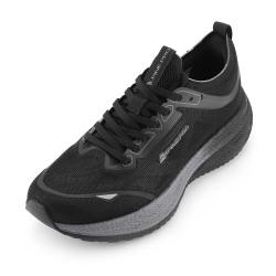 Alpine Pro NEGAD černá pánská běžecká obuv s podešví carbon plate