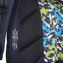 Alpine Pro NERAX dětský modrý školní batoh se svítícím logem 25l